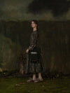 Mutedance 25 Autumn/Winter Round Neck Top Skirt Plant Dye Highly Handmade MD-MD25FW66-dark green (MD25FW65)